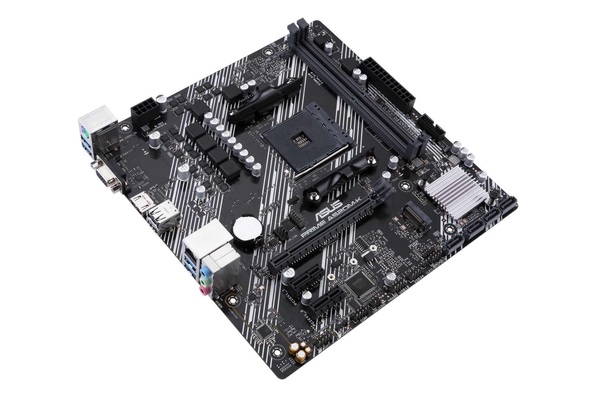 Amazon.com: ASUS Prime A520M-K, AMD AM4, MATX, 64GB DDR4, 2