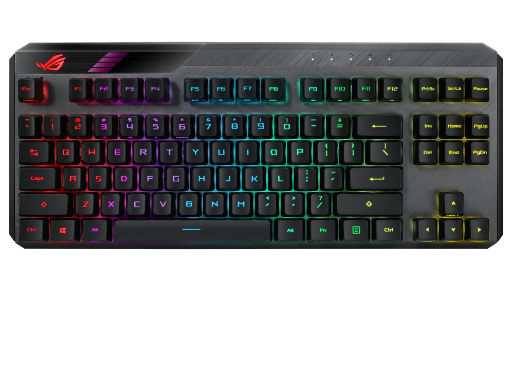 ASUS ROG Claymore II Wireless Gaming Keyboard, ROG RX Optical Switches, Detachable Numpad thumbnail 5
