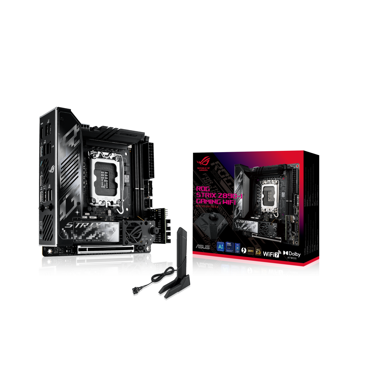 ASUS ROG STRIX Z890-I GAMING WIFI Mainboard Sockel Intel LGA 1851 