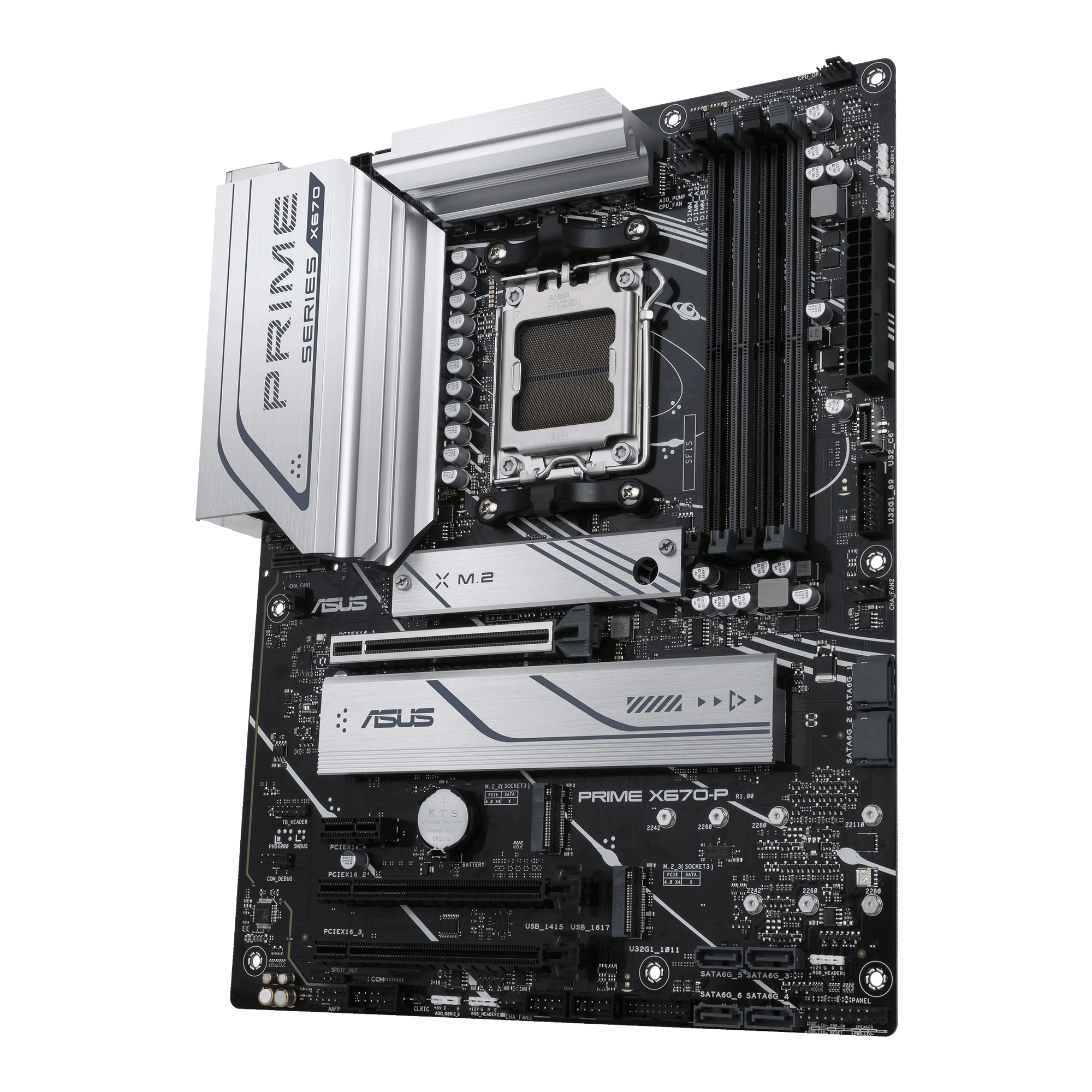 ASUS PRIME X670-P CSM Mainboard Sockel AMD AM5 thumbnail 4