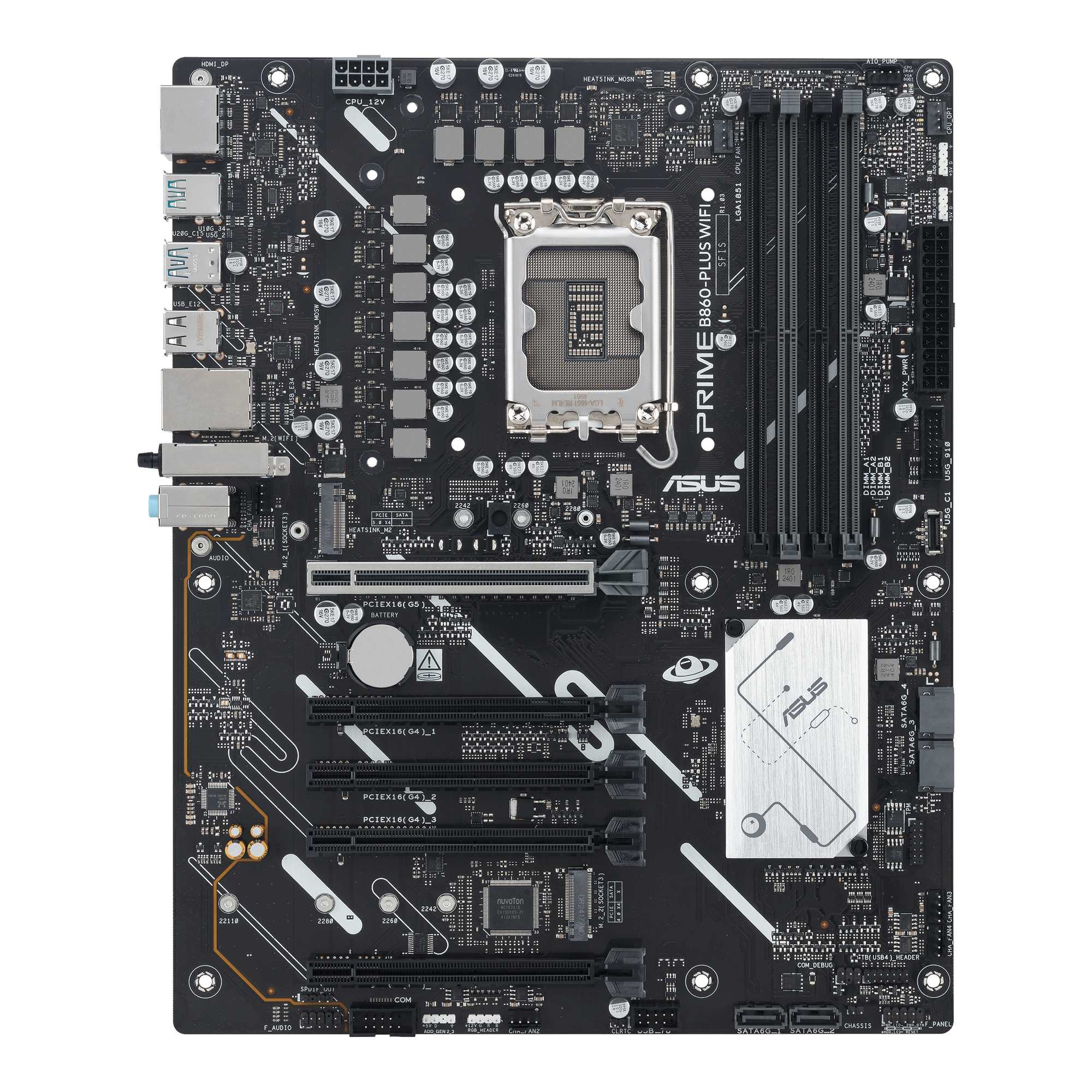 ASUS PRIME B860-PLUS WIFI Intel B860 LGA 1851 (Socket V1) ATX 2