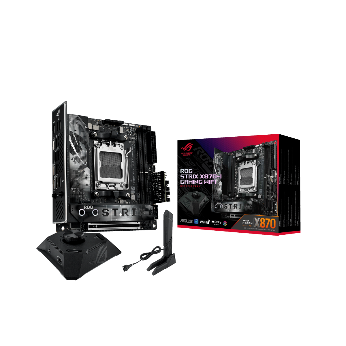 ASUS ROG STRIX X870-I GAMING WIFI Mainboard Sockel AM5 