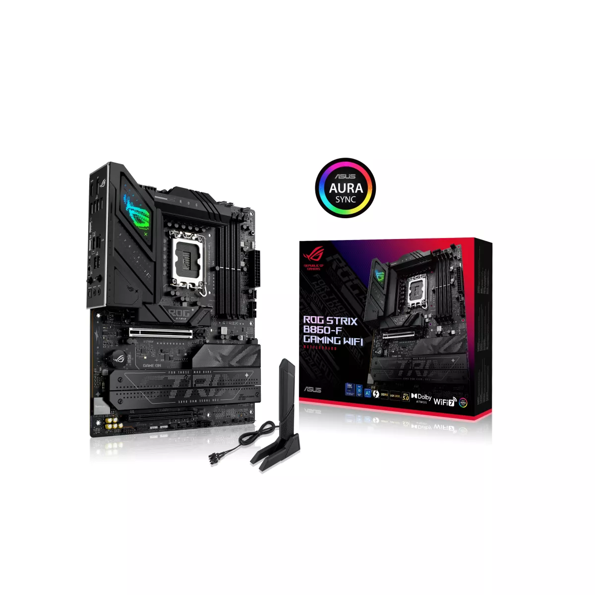 ASUS ROG STRIX B860-F GAMING WIFI Mainboard Sockel Intel LGA 1851
