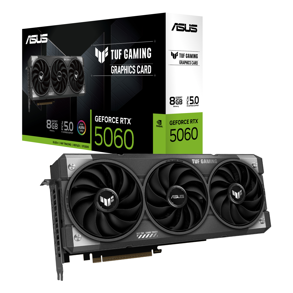 ASUS TUF Gaming GeForce RTX 5060 8GB GDDR7 Gaming Grafikkarte 1