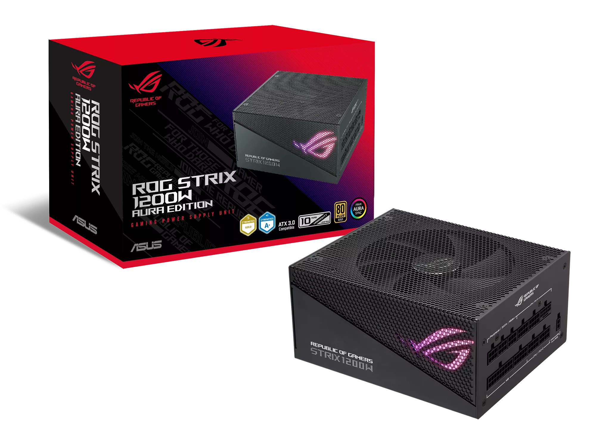 ASUS ROG STRIX 1200W Gold Aura Edition RGB Netzteil