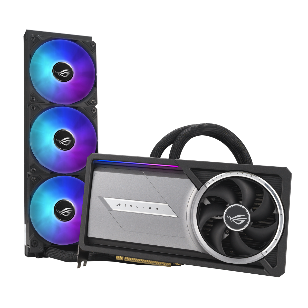 ASUS ROG Astral LC GeForce RTX 5090 32GB GDDR7 Gaming Grafikkarte mit All-in-One-Flüssig-CPU-Wasserkühlung thumbnail 5