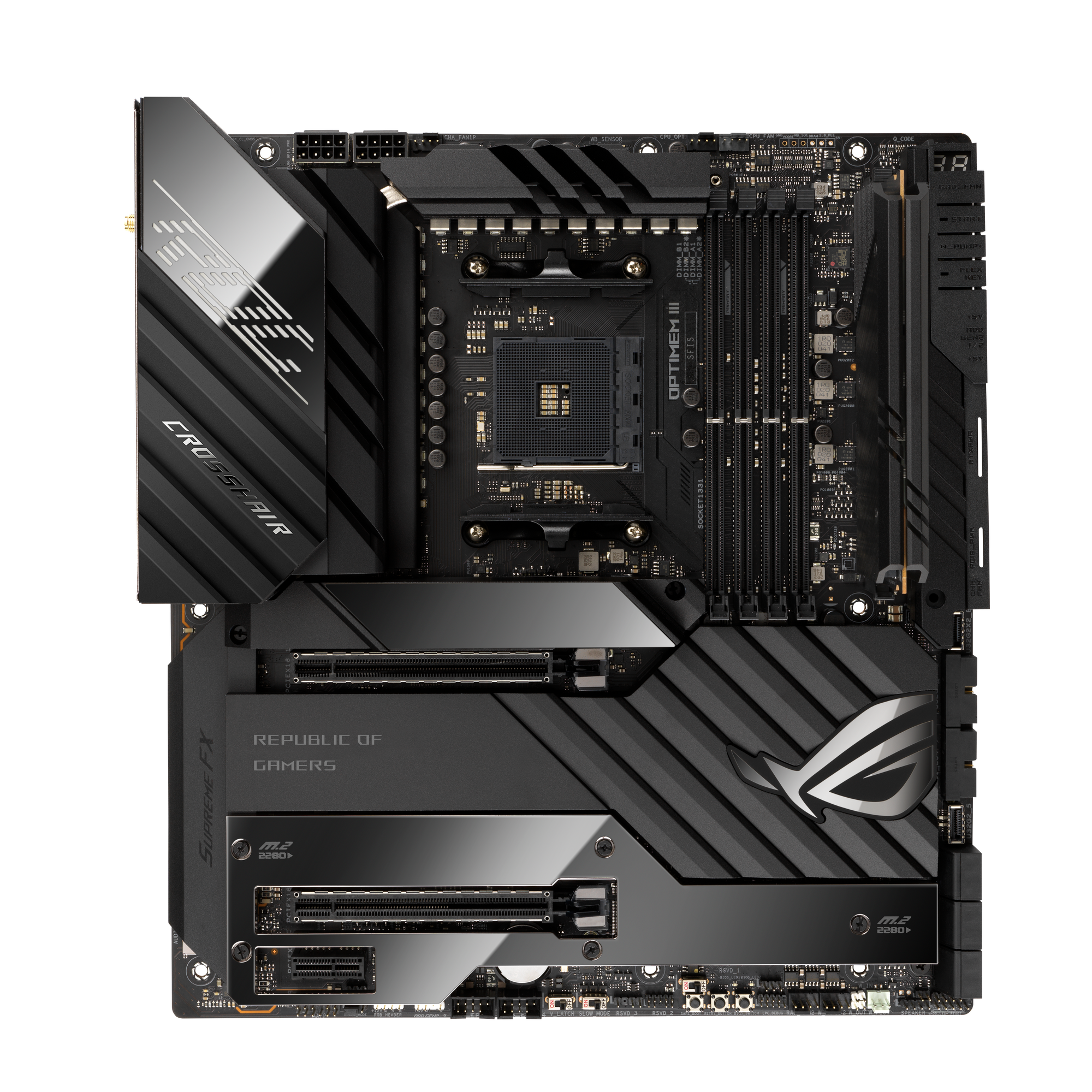 ASUS ROG CROSSHAIR VIII EXTREME AMD X570 Gaming-Mainboard thumbnail 6