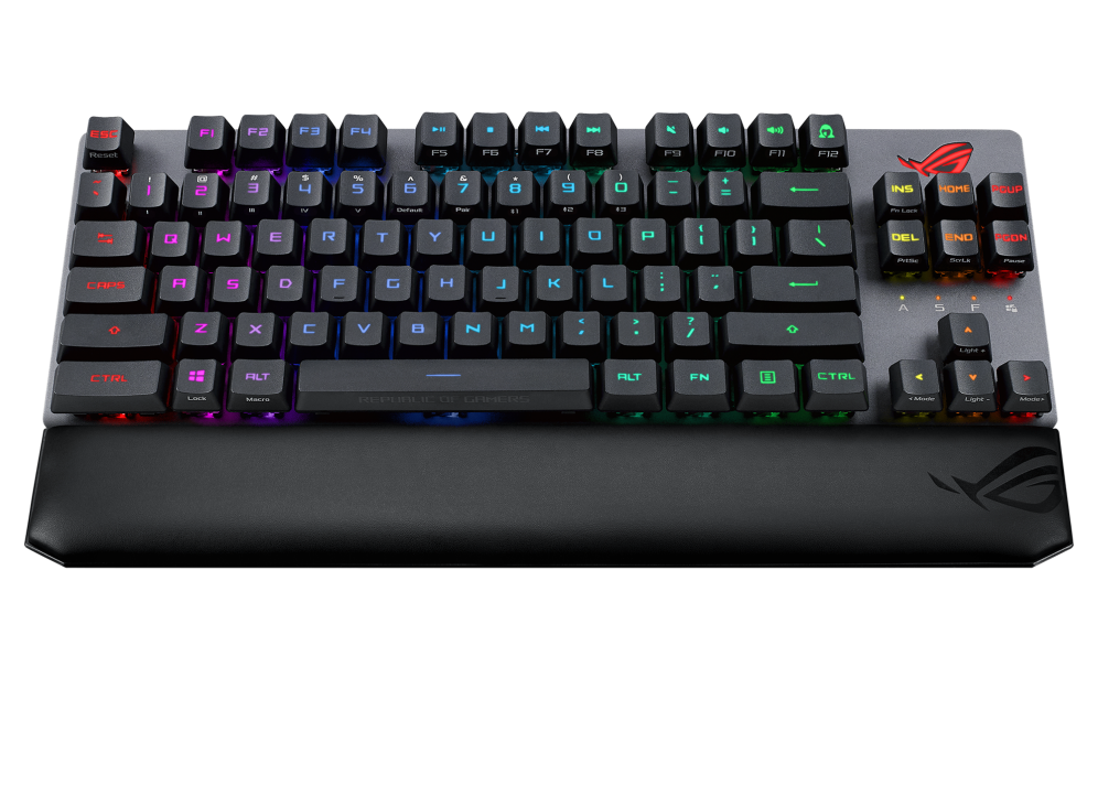 ASUS ROG Strix Scope RX TKL Deluxe Wireless Gaming Keyboard (RX Optical Mechanical Switches) thumbnail 5