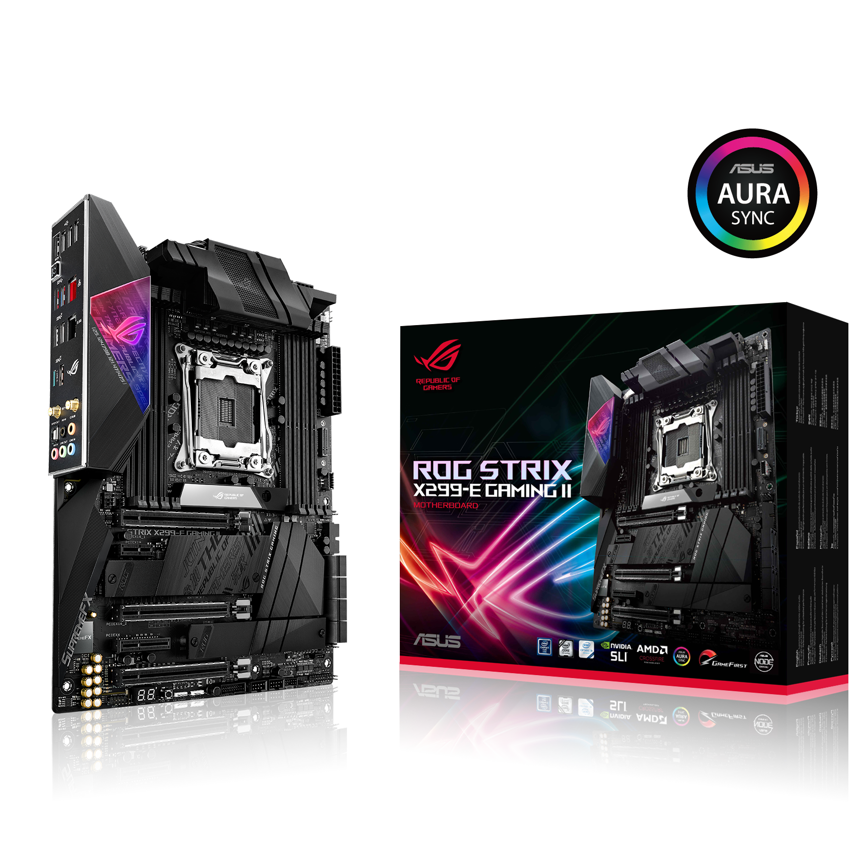 ASUS ROG STRIX X299-E Gaming II Mainboard Sockel Intel LGA 2066 1