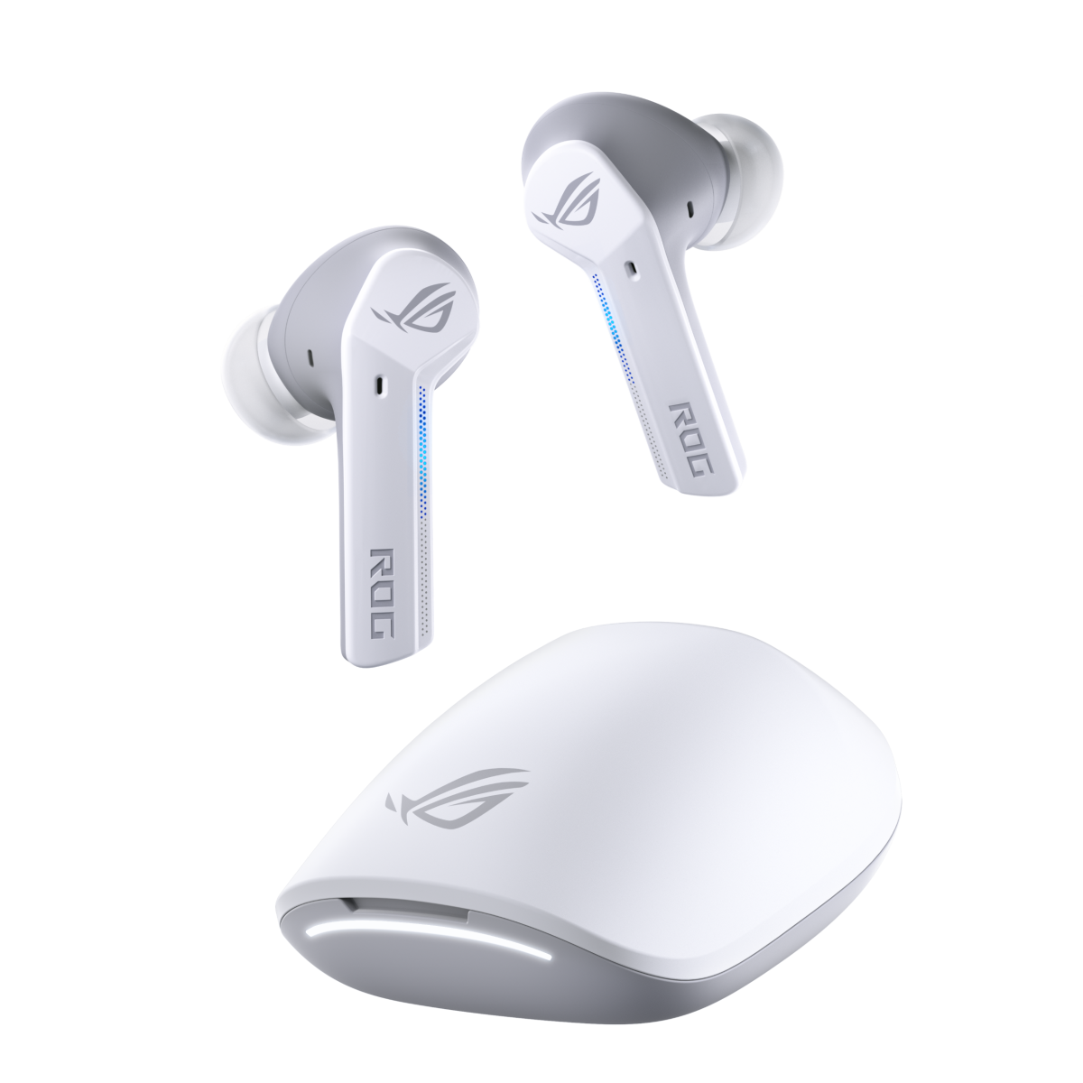 ROG Cetra True Wireless Moonlight White Écouteurs intra-auriculaires pour le jeu, blanc 1