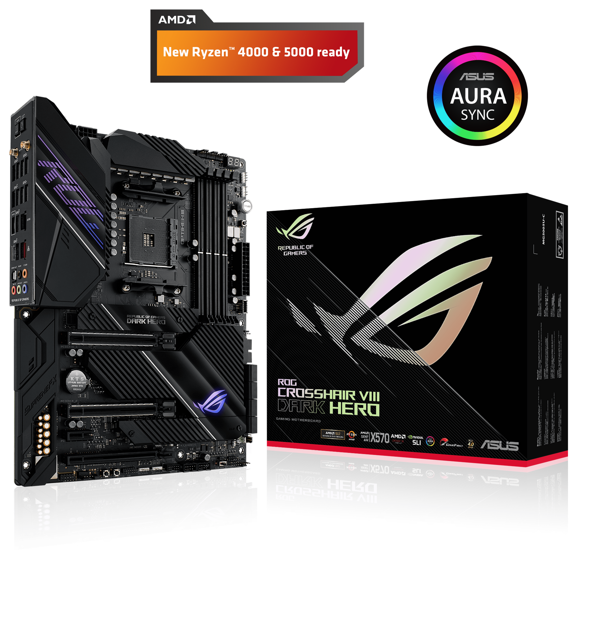 ASUS ROG CROSSHAIR VIII DARK HERO | ASUS Onlineshop