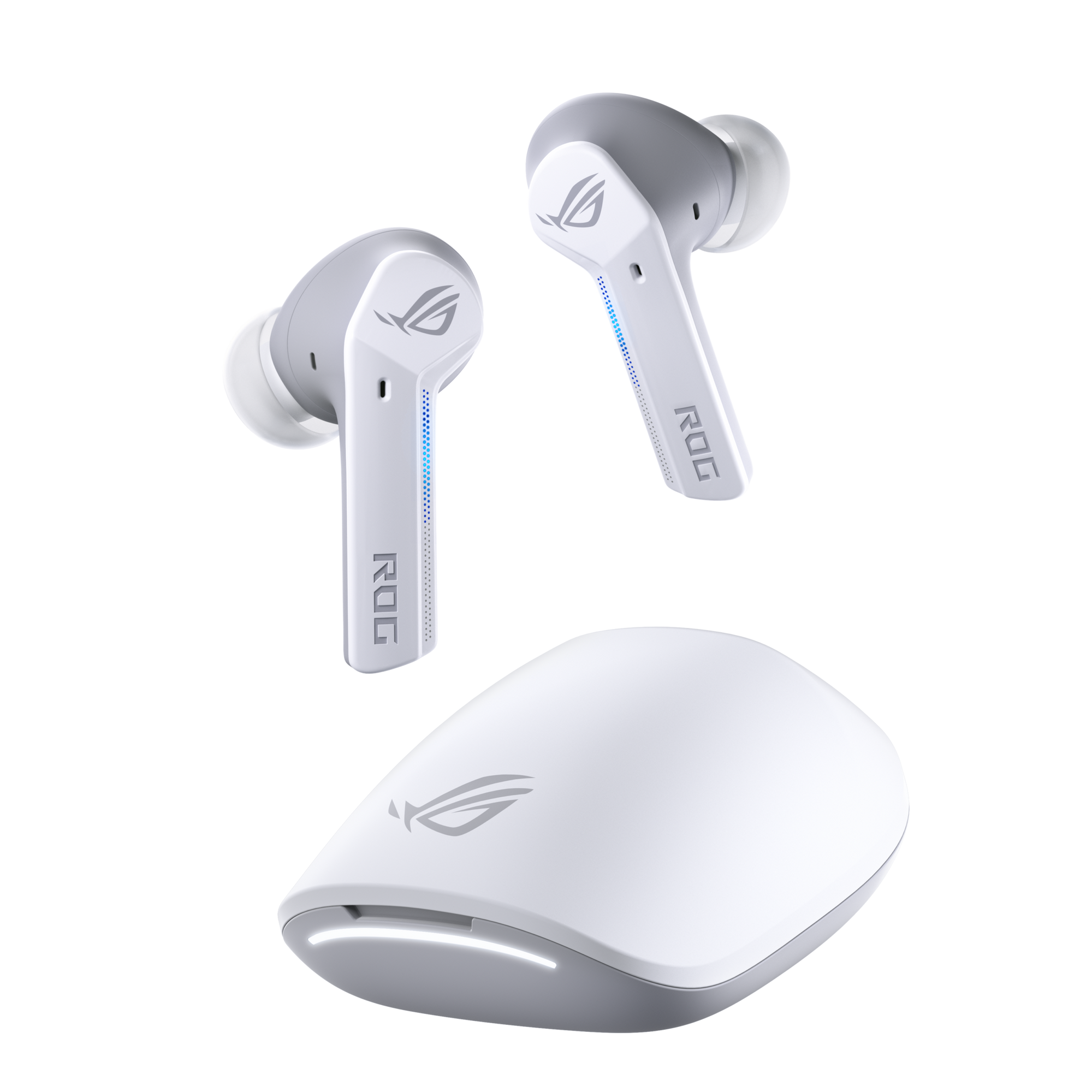Buds X Series - White In-Ear Earbuds with Type-C Fast Charger