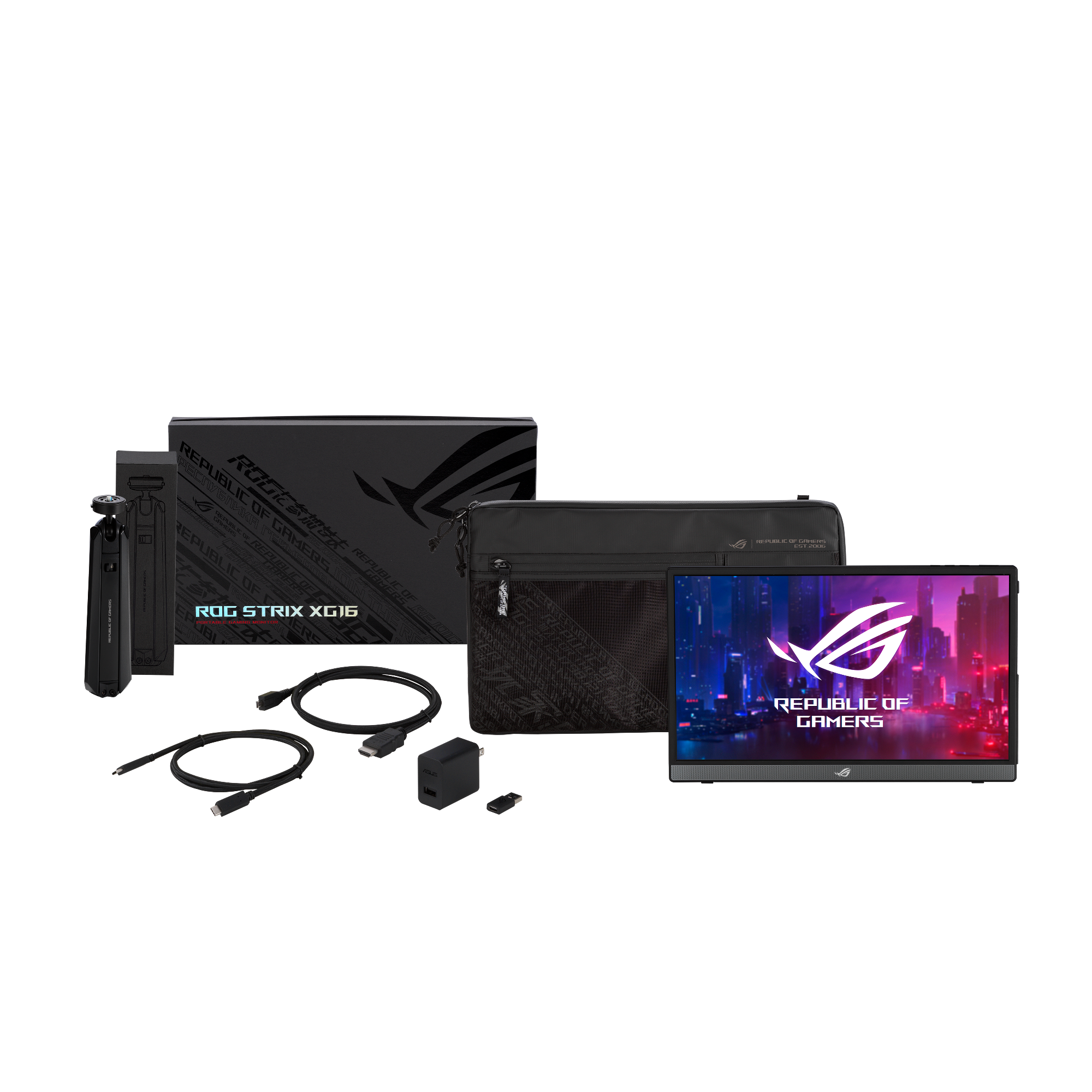 ASUS ROG STRIX XG16AHP  39,62cm (15,6 Zoll) Portable Gaming Monitor thumbnail 4