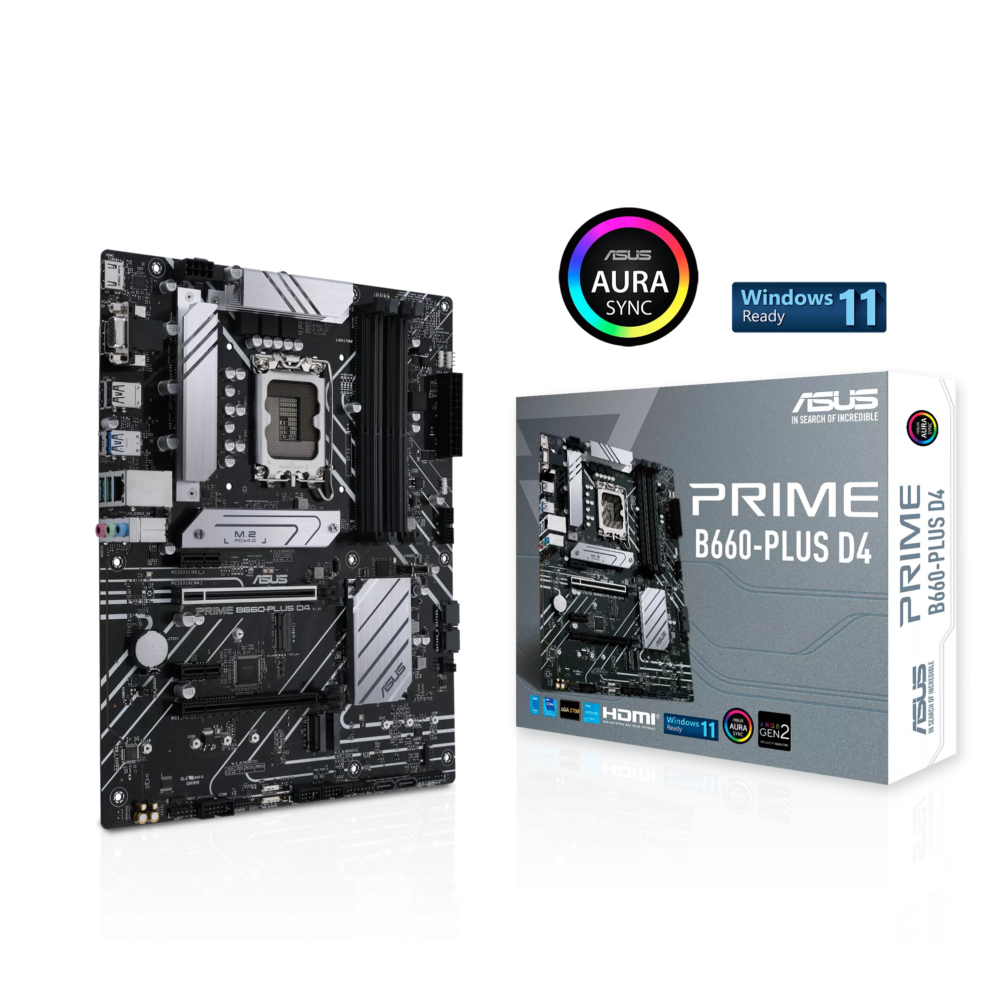 Core i5-13600K + PRIME B660-PLUS D4セット PRIME B660-PLUS D4｜Motherboards｜ASUS United Kingdom
