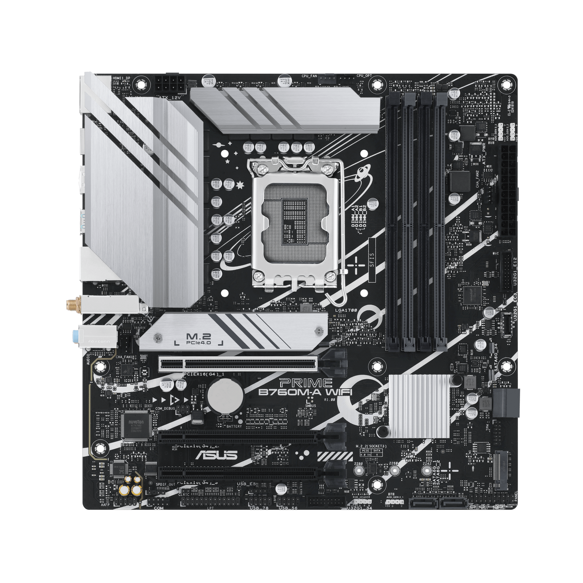 ASUS PRIME B760M-A WIFI Mainboard Sockel Intel LGA 1700 1