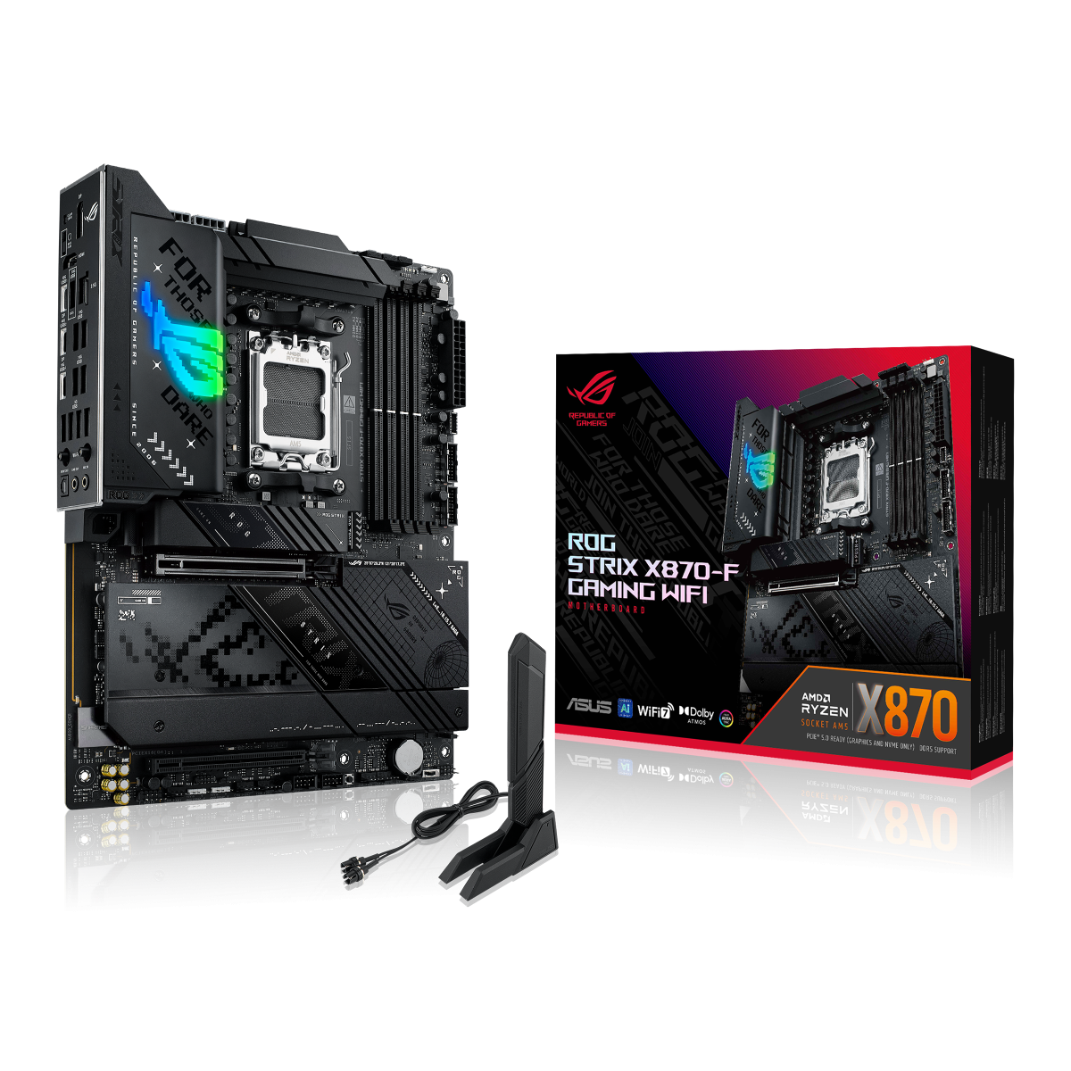 ASUS ROG STRIX X870-F GAMING WIFI Mainboard Sockel AM5 