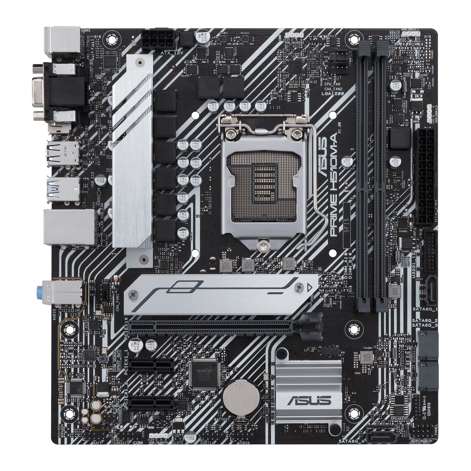 ASUS Prime H510M-A Gaming Mainboard Sockel Intel LGA1200 thumbnail 4