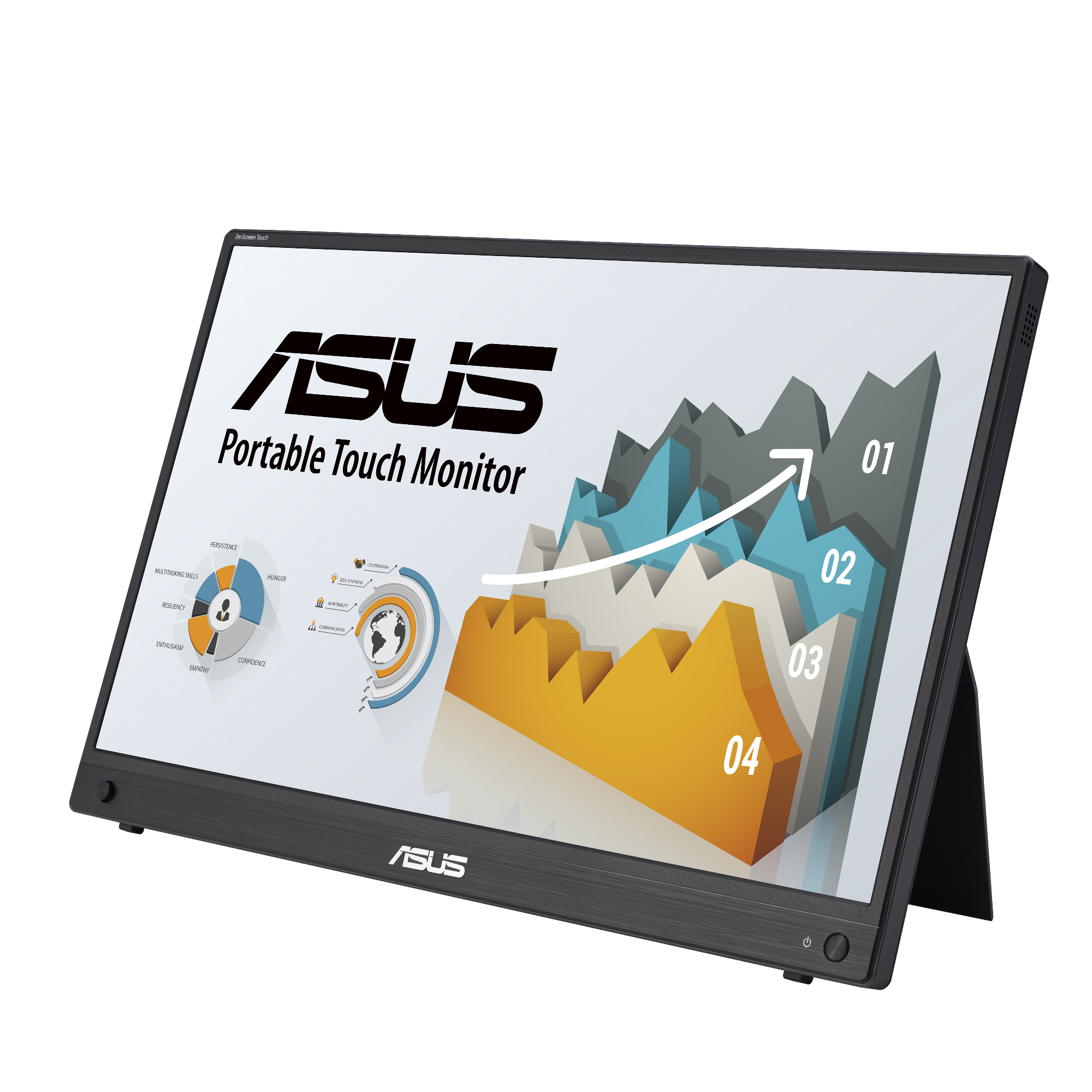 ASUS ZenScreen Touch MB16AHT tragbarer 15,6-Zoll Monitor thumbnail 4