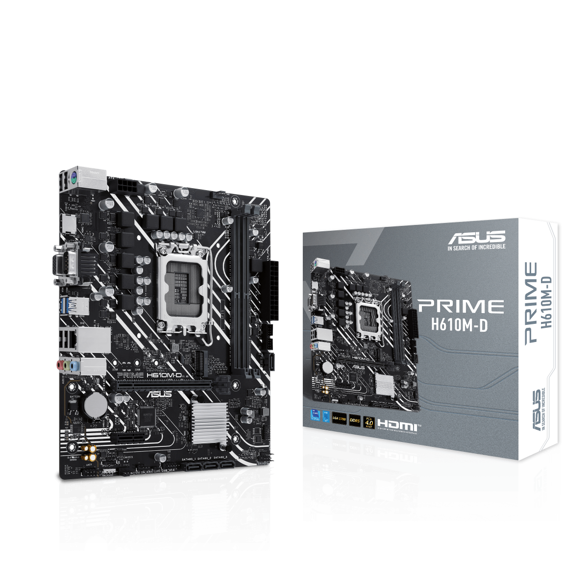 ASUS PRIME H610M-D Gaming Mainboard Sockel Intel LGA 1700 