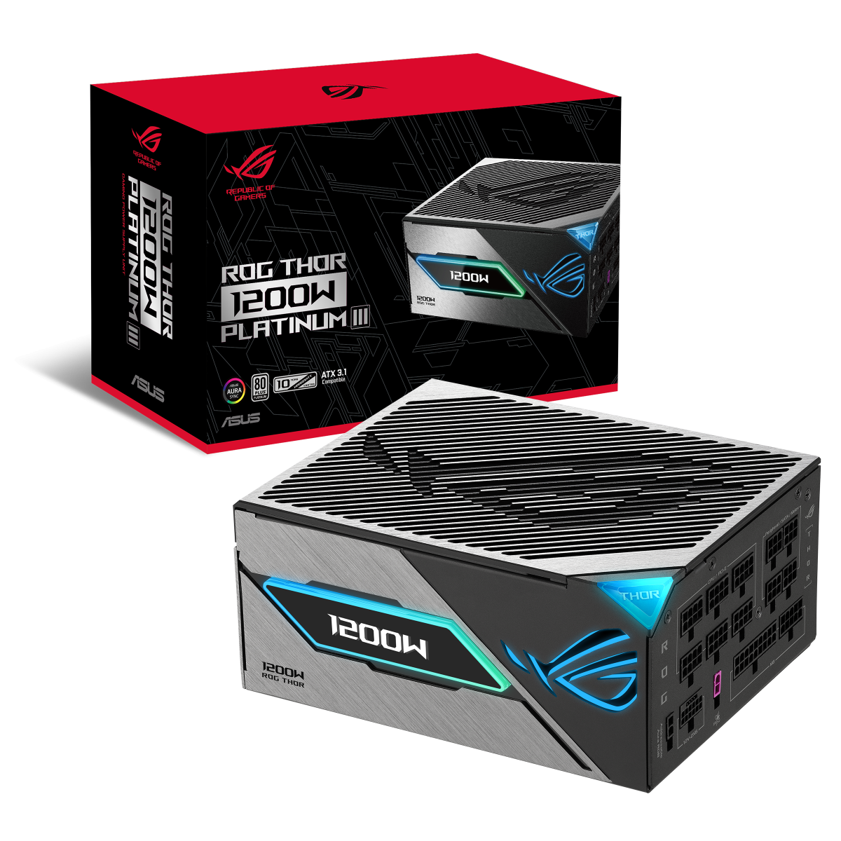 ASUS ROG THOR 1200W Platinum III Gaming Netzteil 1