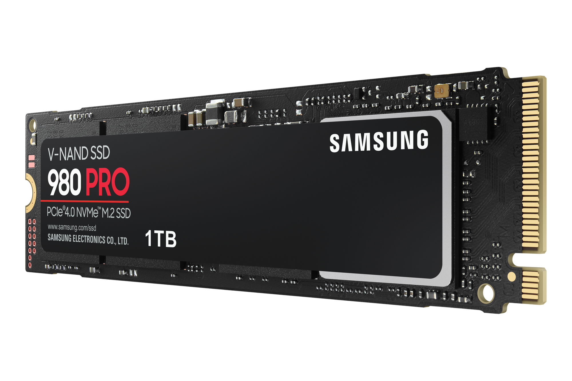 Samsung 980 PRO 1 TB PCIe 4.0 NVMe™ M.2 (2280) Internes Solid State Drive (SSD) (MZ-V8P1T0BW) 2