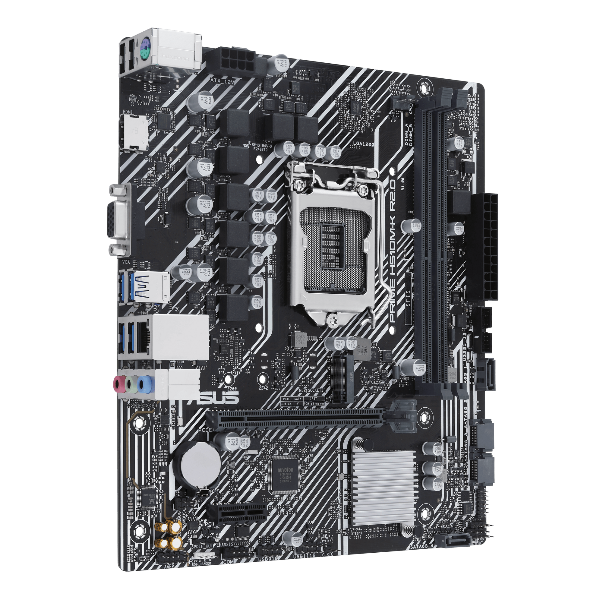 ASUS Prime H510M-K R2.0 motherboard socket Intel LGA 1200 thumbnail 3
