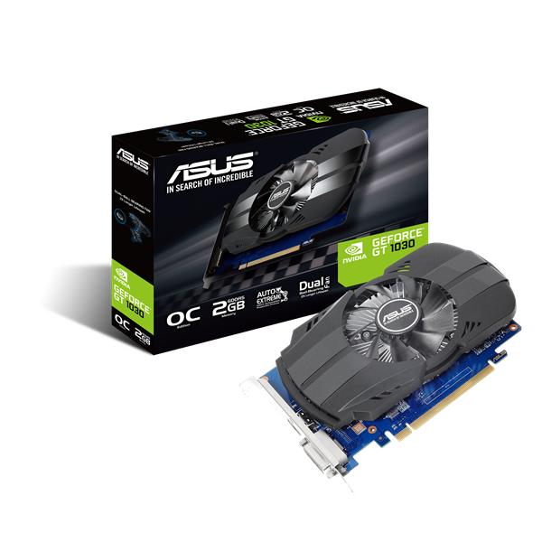 ASUS Phoenix GeForce GT 1030 OC Edition 2GB GDDR5 Gaming Grafikkarte thumbnail 1