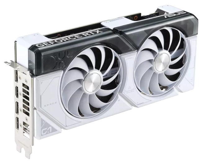 ASUS Dual GeForce RTX 4070 White Edition 12GB GDDR6X Gaming Graphics Card 2