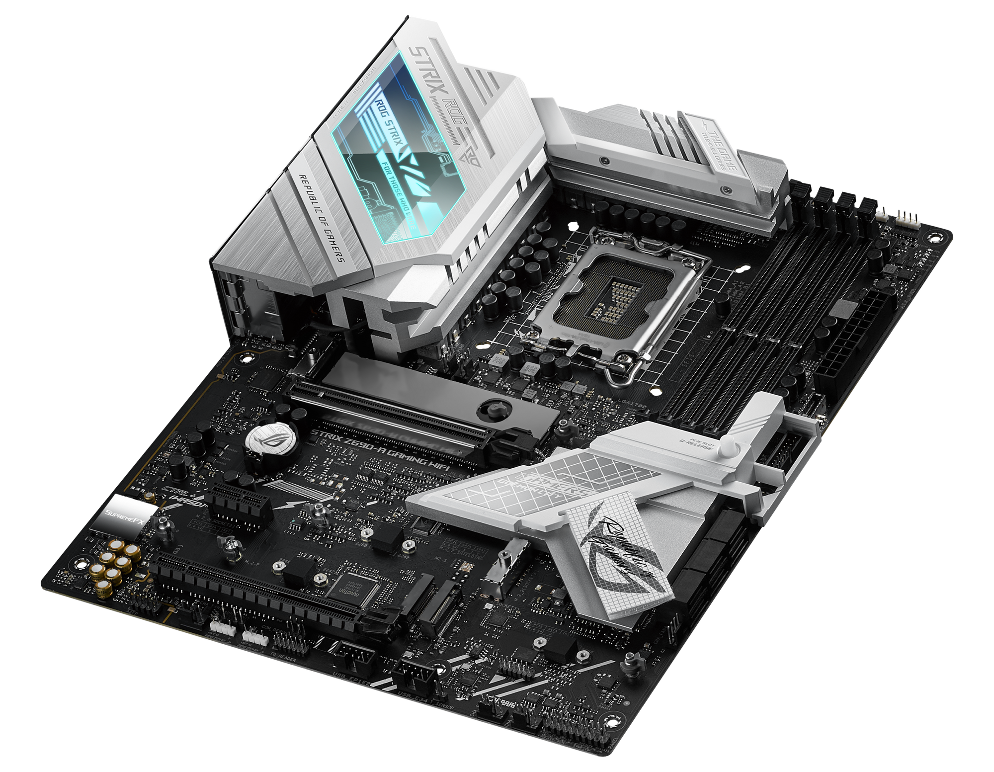 ASUS ROG STRIX Z690-A GAMING WIFI Mainboard Sockel Intel LGA 1700 thumbnail 6