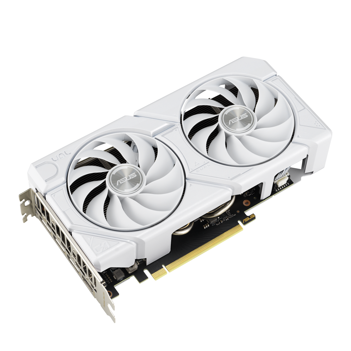 ASUS Dual GeForce RTX 4060 EVO White OC Edition 8GB GDDR6 Gaming Grafikkarte weiß thumbnail 6