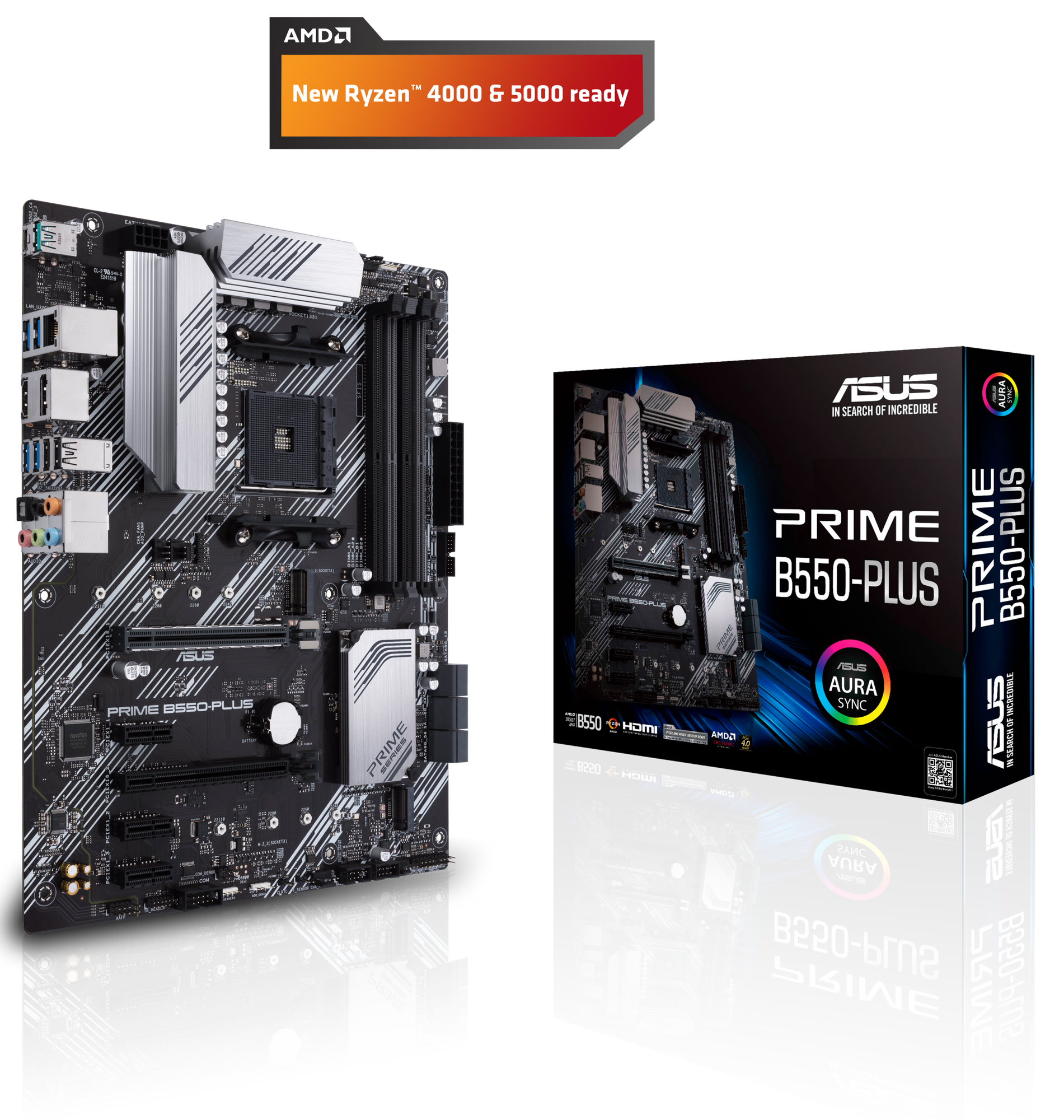 ASUS Prime B550-Plus Gaming Mainboard Sockel AM4 1