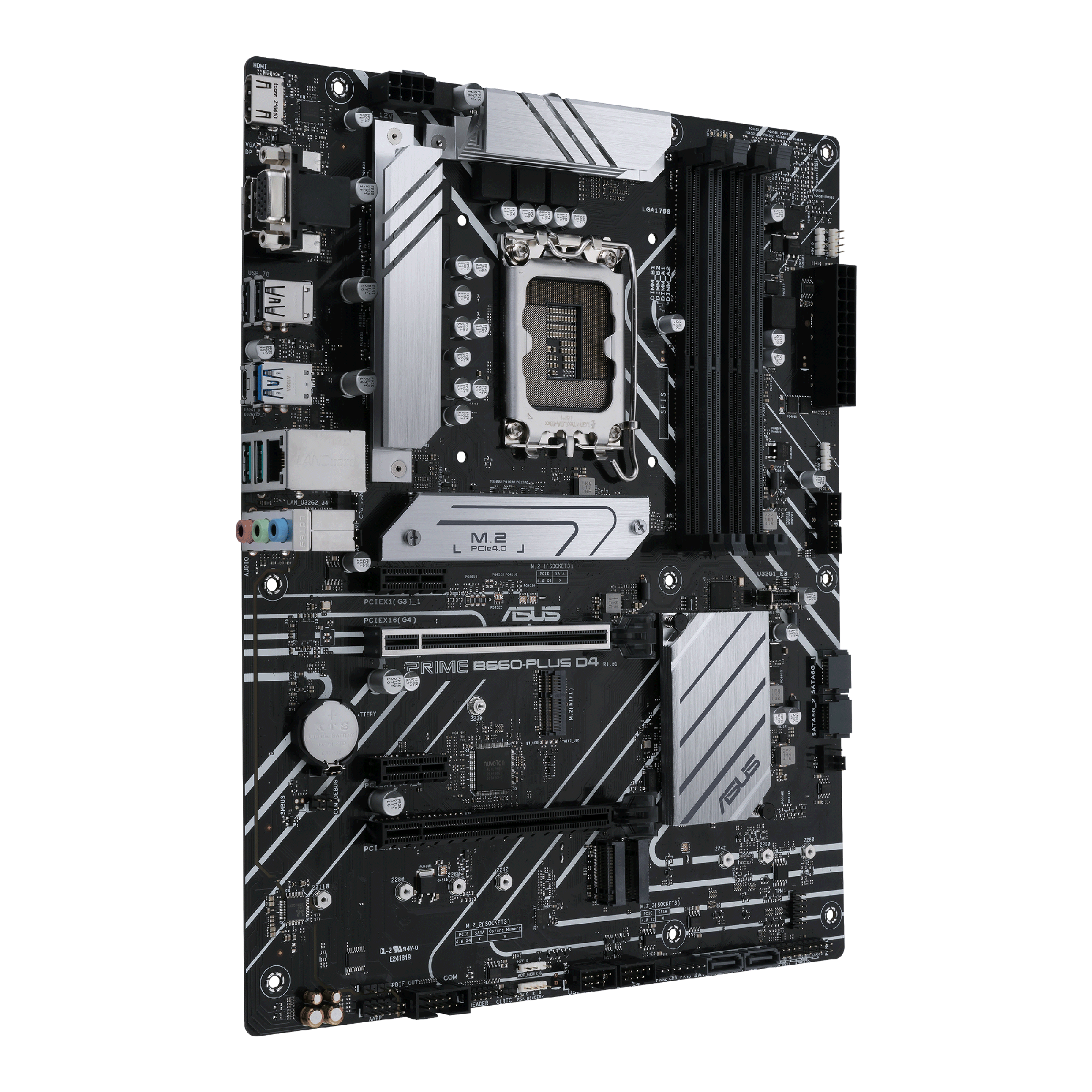 ASUS PRIME B660-PLUS D4 Gaming Mainboard Sockel Intel LGA 1700 2