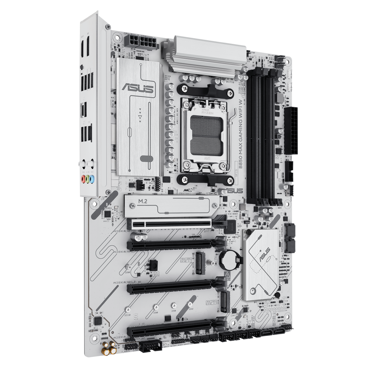 ASUS B850 MAX GAMING WIFI W Mainboard Sockel AMD AM5 thumbnail 3