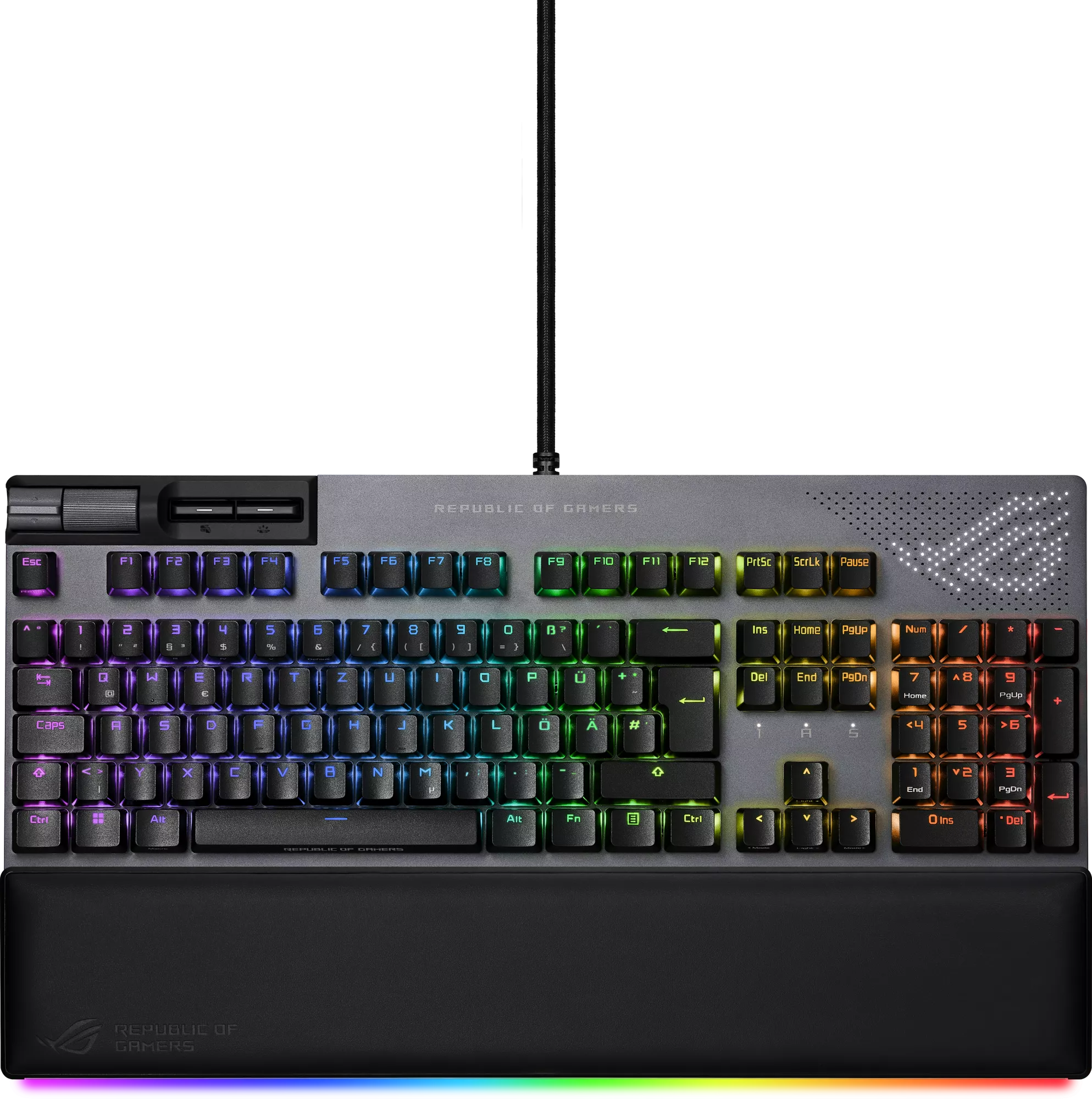 ASUS ROG STRIX Flare II Animate mechanische Gaming-Tastatur