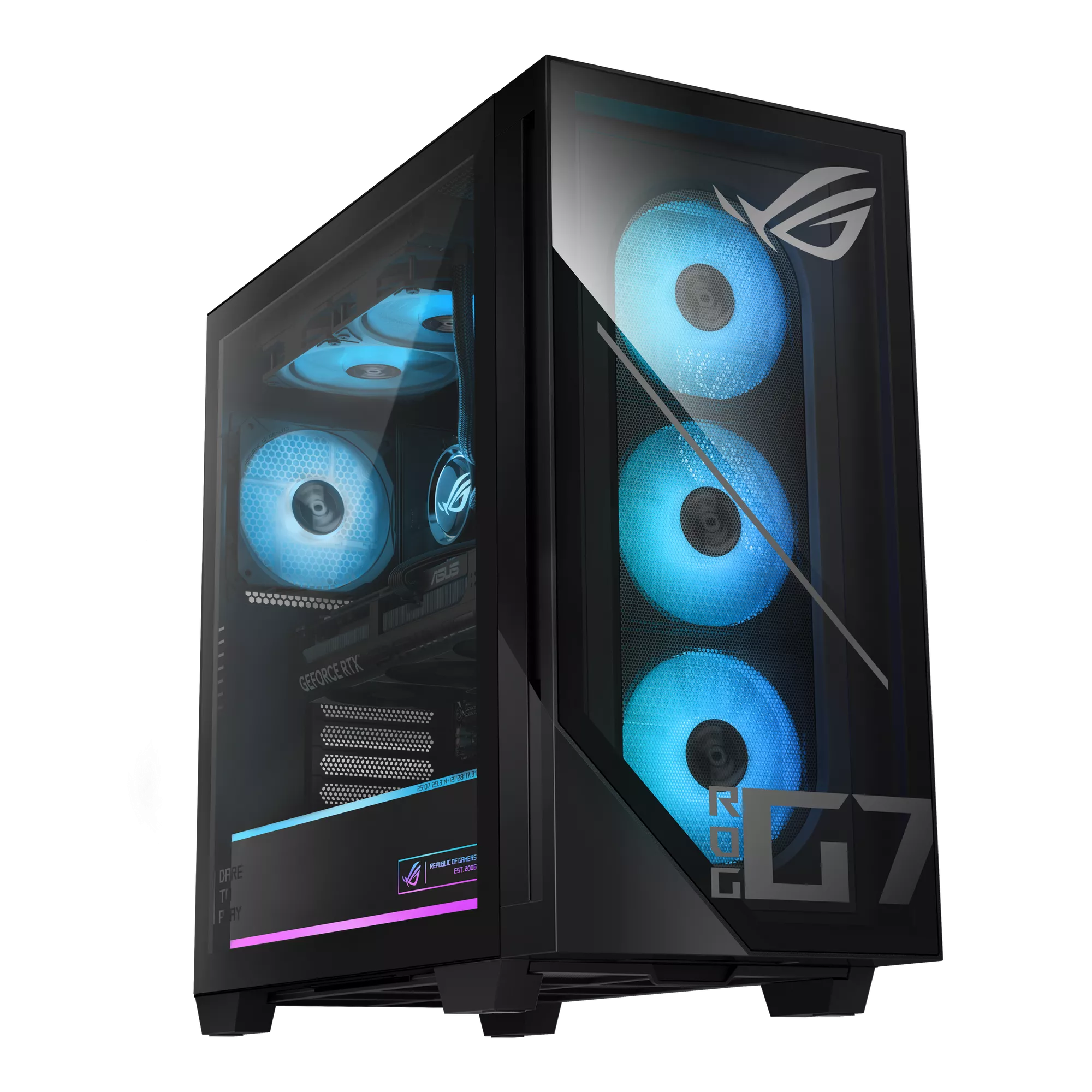 ASUS ROG GM700 GM700TZ-R9800X064W PC Ryzen 7 9800X3D 64GB RAM 1TB SSD RTX 5070 PRIME ASUS ROG GM700 GM700TZ-R9800X064W PC Ryzen 7 9800X3D 64GB RAM 1TB SSD RTX 5070 PRIME