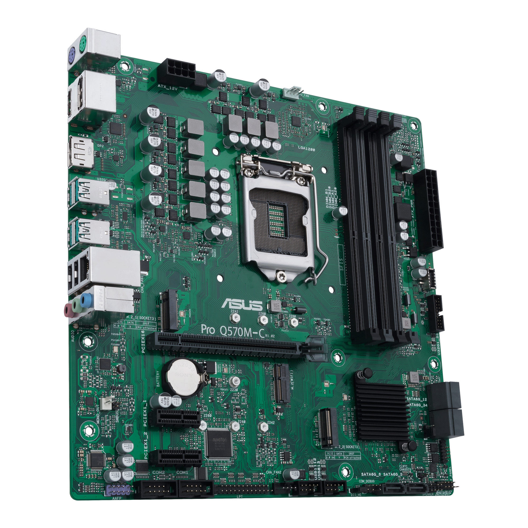 ASUS Pro Q570M-C/CSM Business-Mainboard Sockel Intel LGA 1200 thumbnail 5