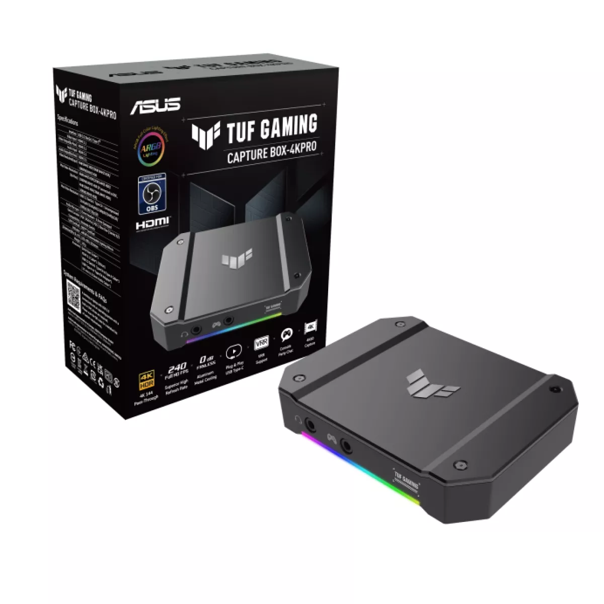 ASUS TUF Gaming Capture Box 4KPRO ASUS TUF Gaming Capture Box 4KPRO