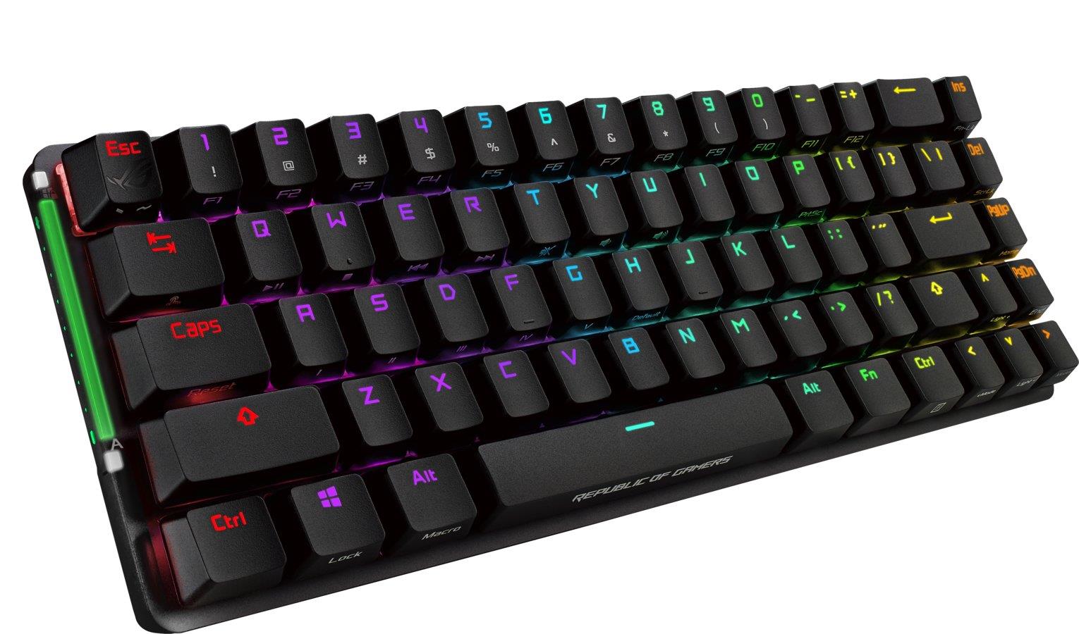 ASUS ROG FALCHION Wireless Mechanical RGB Gaming Keyboard 65% form-factor (Cherry MX Red) thumbnail 6