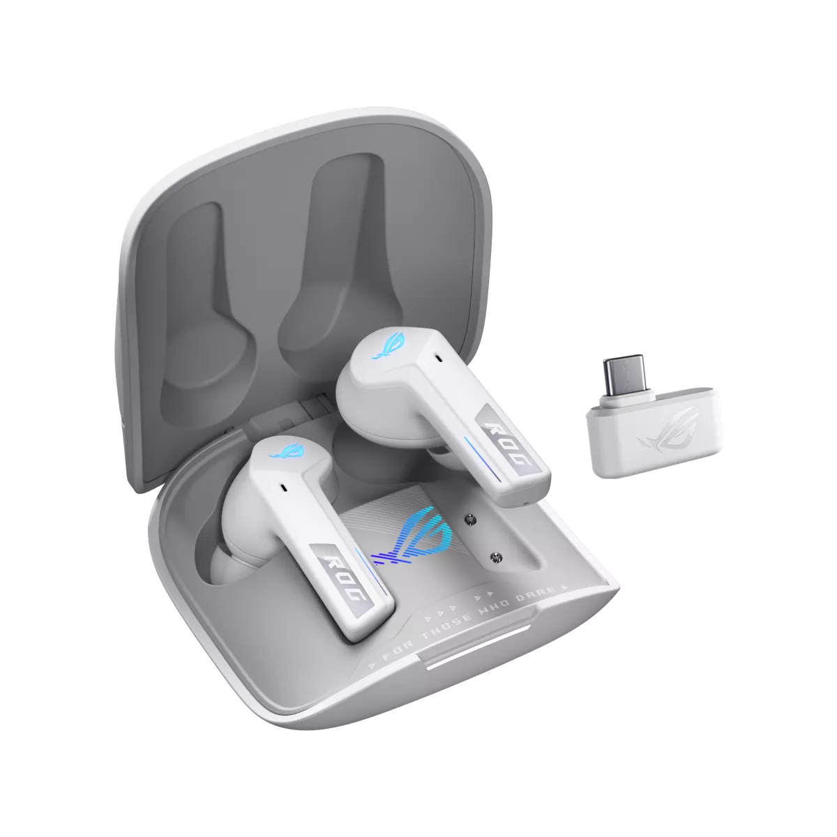 ASUS ROG Cetra True Wireless SpeedNova White RGB In-Ear Gaming Kopfhörer ASUS ROG Cetra True Wireless SpeedNova White RGB In-Ear Gaming Kopfhörer