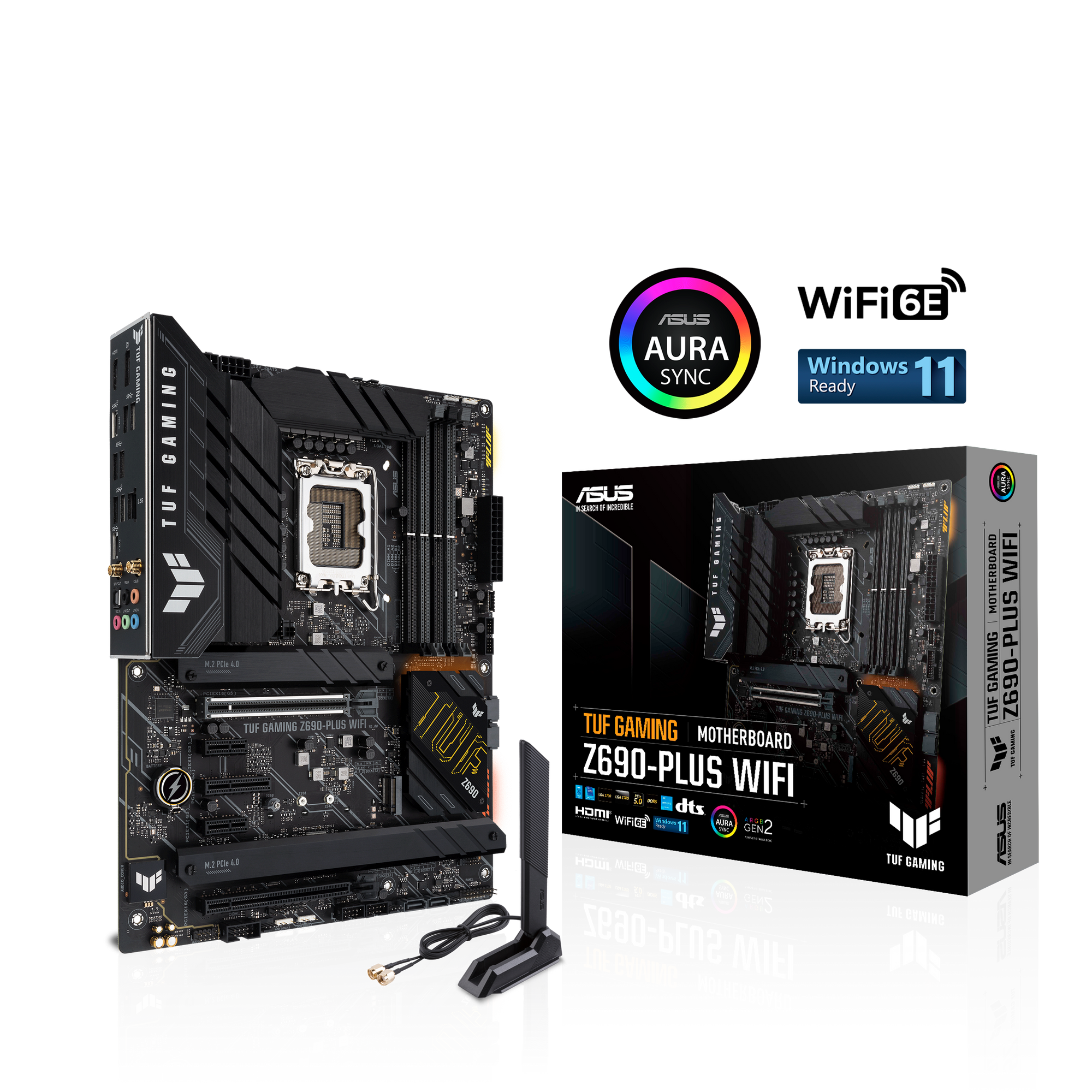 ASUS TUF GAMING Z690-PLUS WIFI Mainboard Sockel Intel LGA 1700 1