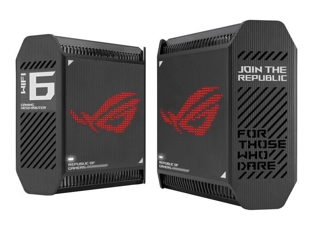 ROG Rapture GT6 AX10000 Kit 2 pièces tri-bande Gaming Mesh WiFi System noir 