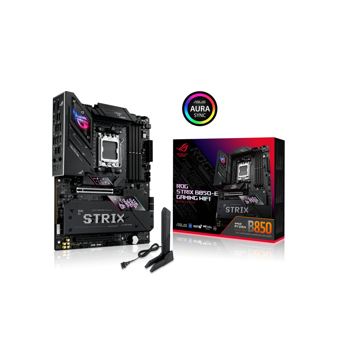 ASUS ROG STRIX B850-E GAMING WIFI Mainboard Sockel AMD AM5 