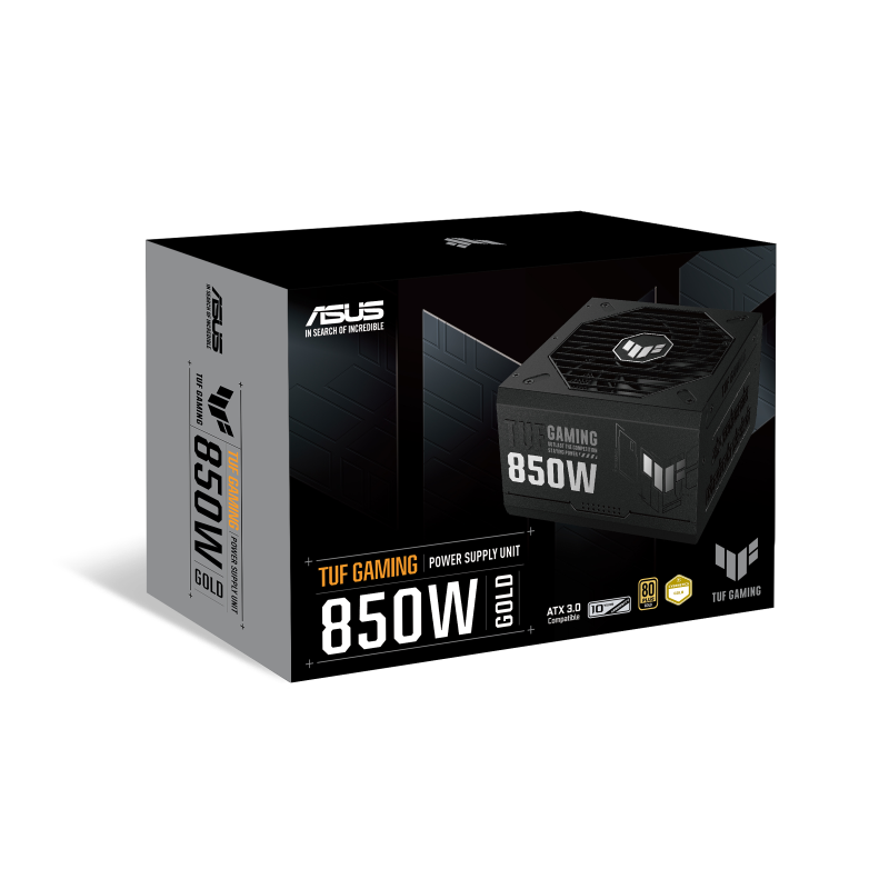 ASUS TUF Gaming 850W Gold Alimentation (850 Watts, compatible ATX 3.0)