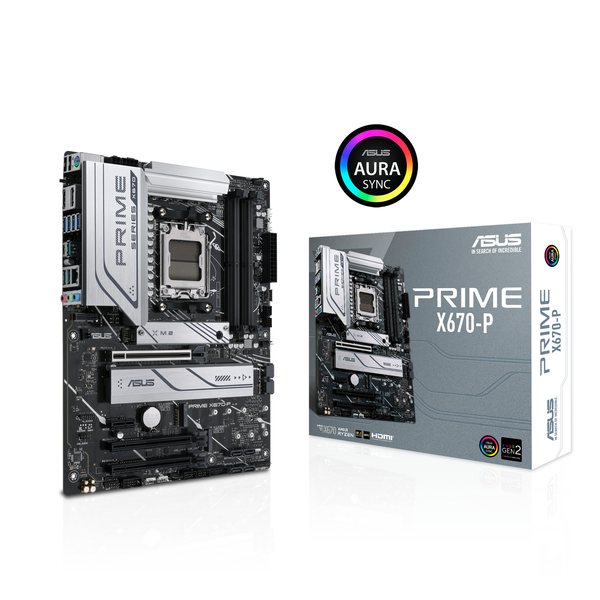 ASUS PRIME X670-P Gaming Mainboard Sockel AMD AM5 thumbnail 6
