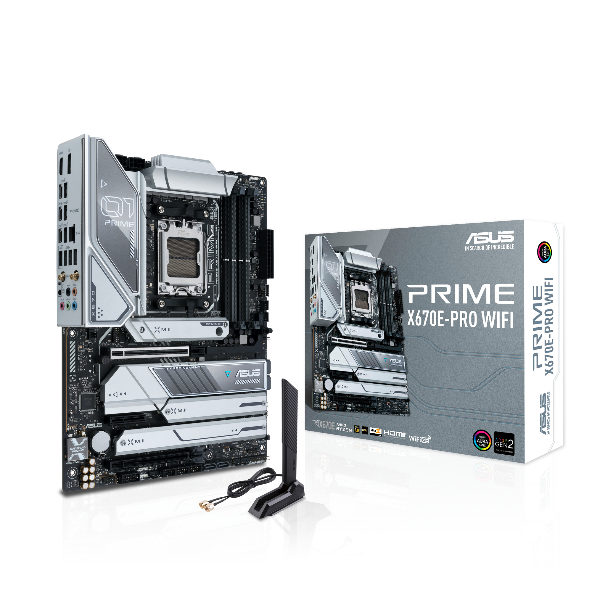ASUS PRIME X670E-PRO WIFI Gaming Mainboard Sockel AMD AM5 