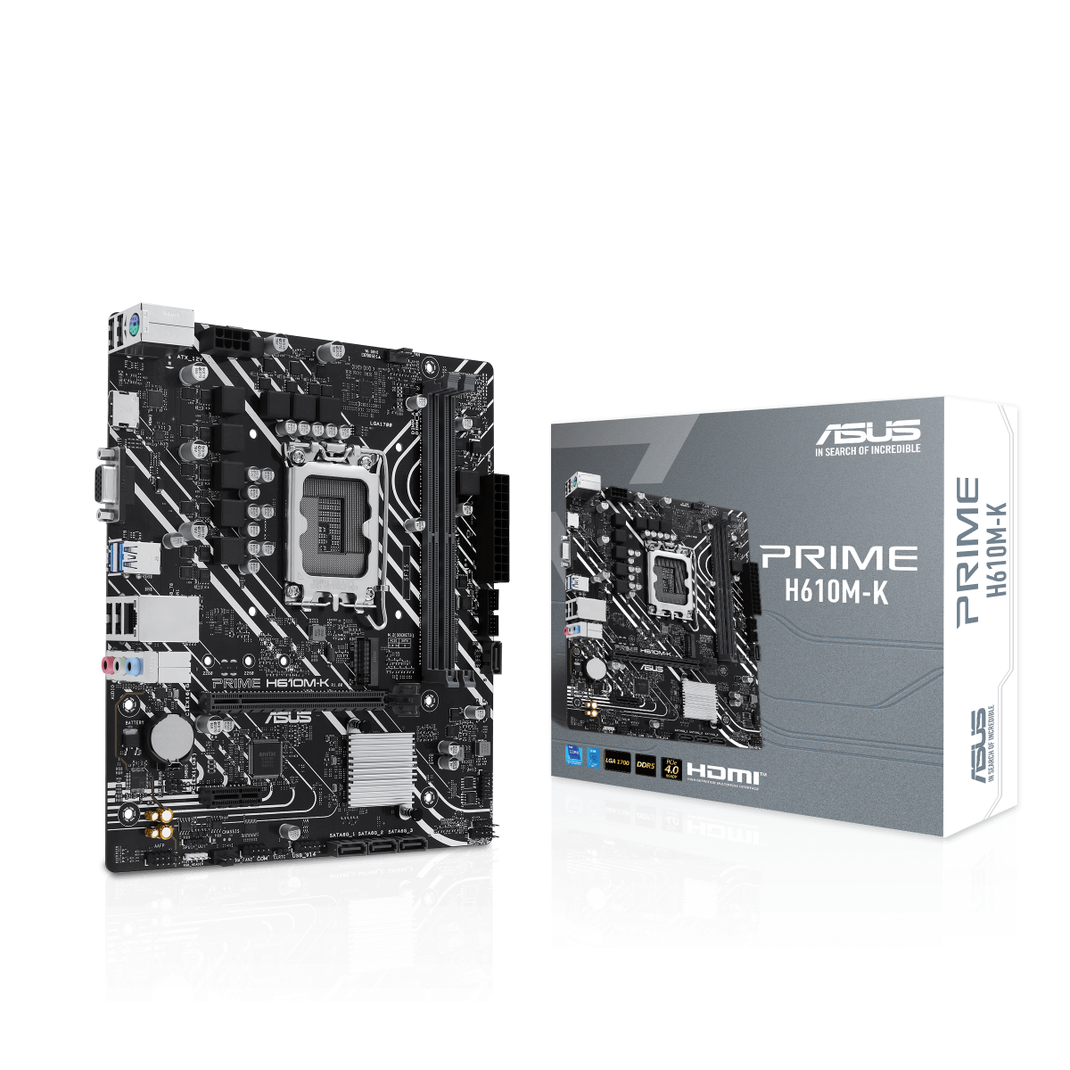 ASUS PRIME H610M-K Gaming Mainboard Sockel Intel LGA1700 
