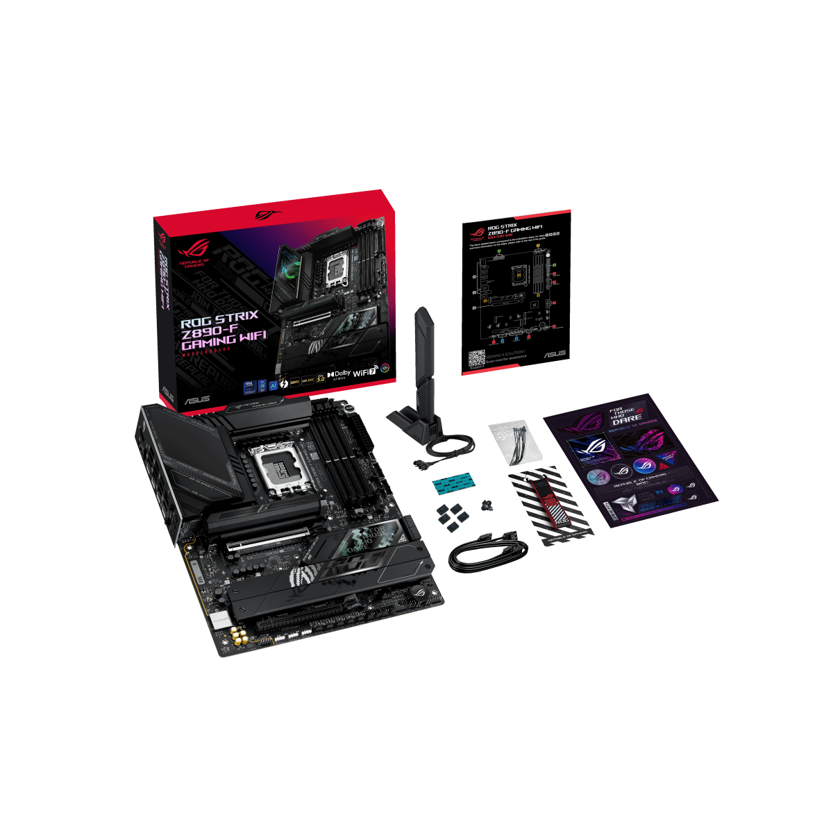 ASUS ROG STRIX Z890-F GAMING WIFI Mainboard Sockel Intel LGA 1851 thumbnail 4