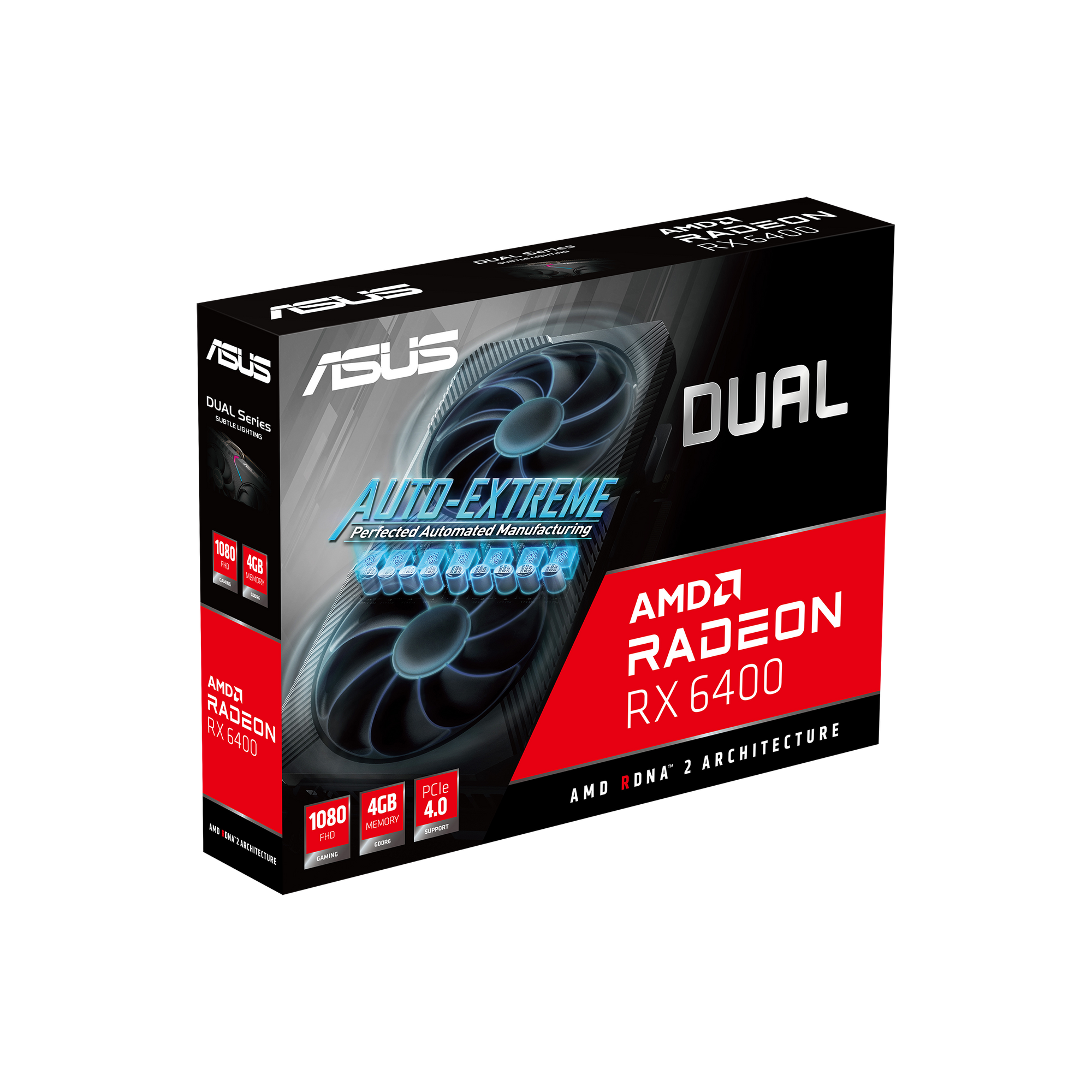 ASUS Dual Radeon RX6400 4GB (AMD Radeon RX6400) Carte graphique de jeu thumbnail 5