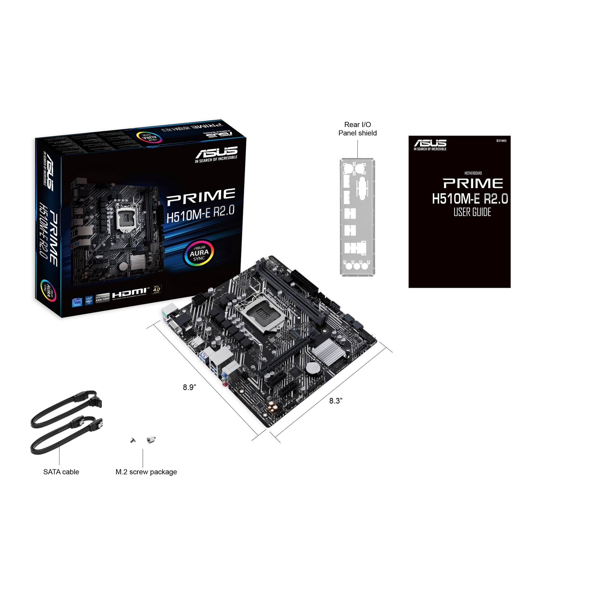 ASUS Prime H510M-E R2.0 Socket Intel LGA1200 Carte mère thumbnail 4