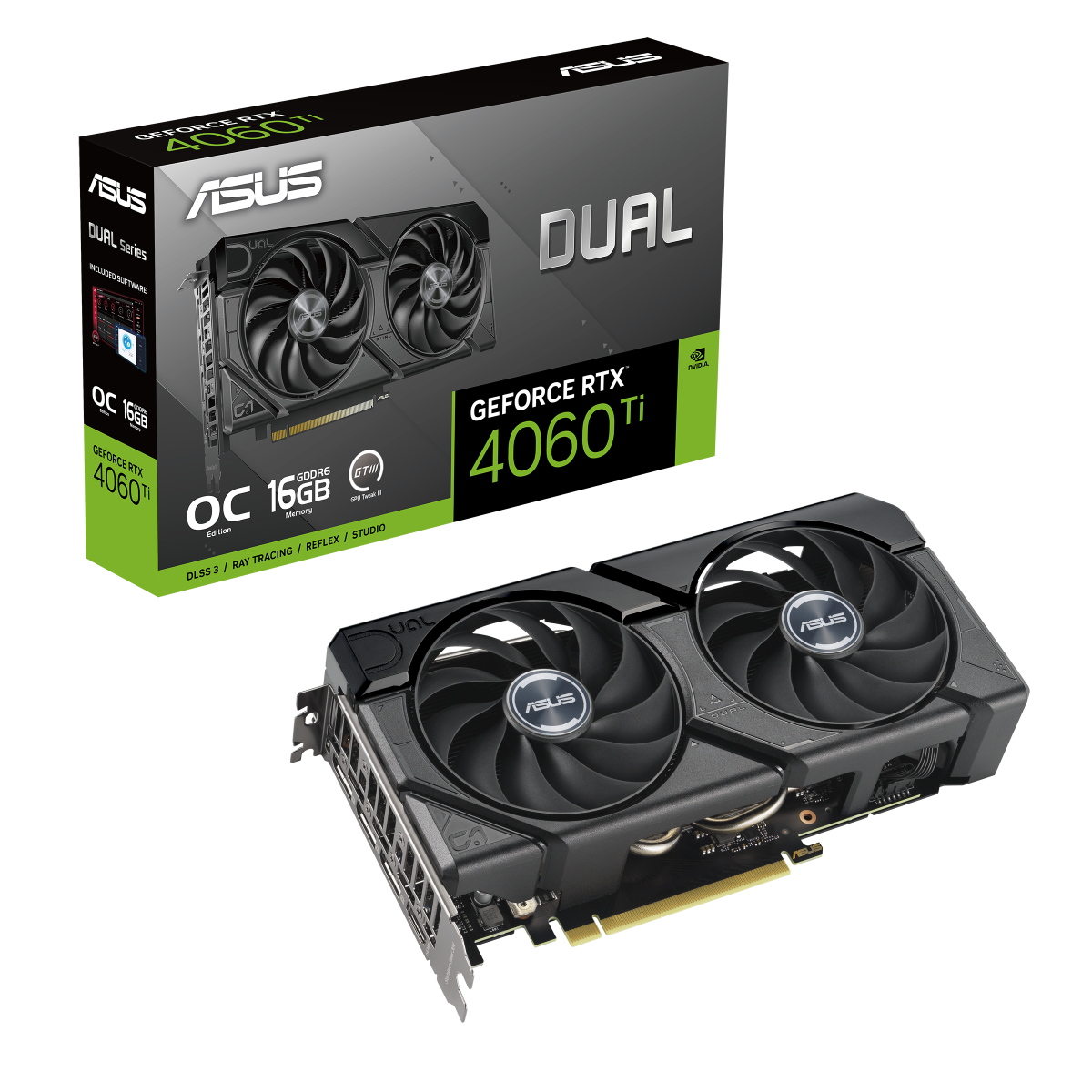 ASUS Dual GeForce RTX 4060 Ti EVO OC Edition 16GB GDDR6 Gaming Grafikkarte thumbnail 4